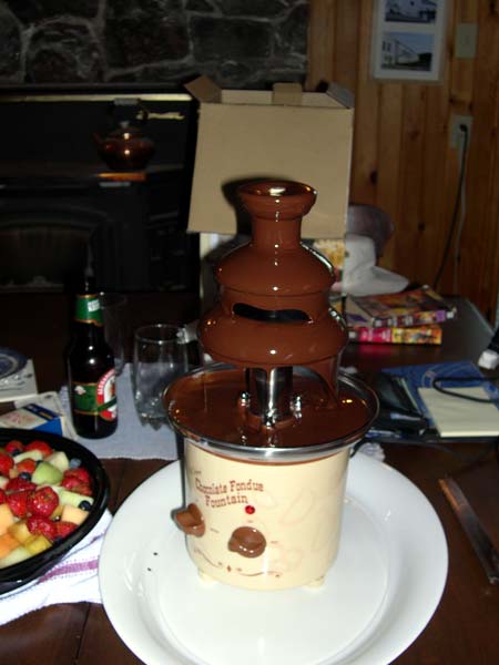 Chocolate fountain